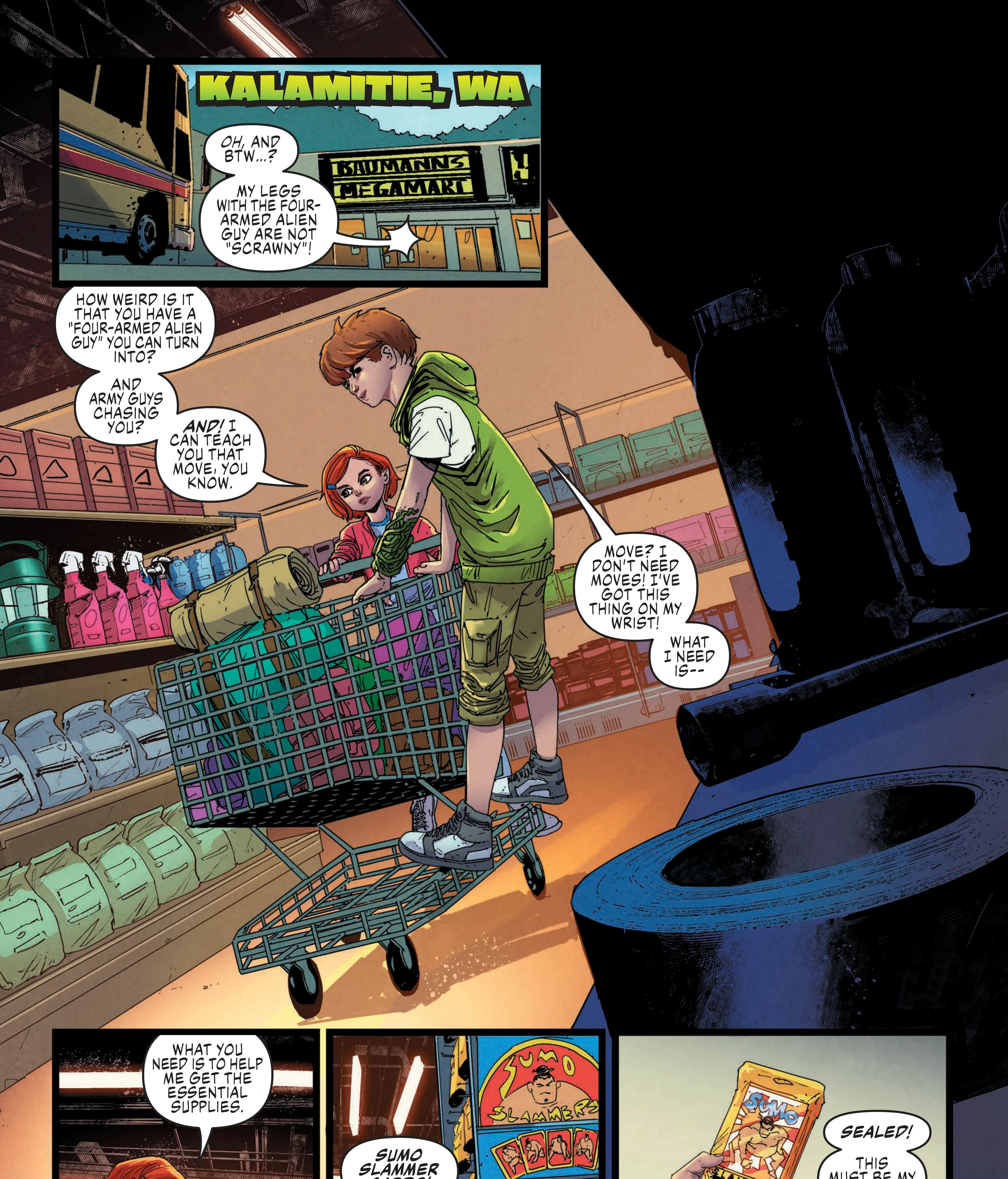 Read Ben 10 chapter 4 image 20 on Lezhin