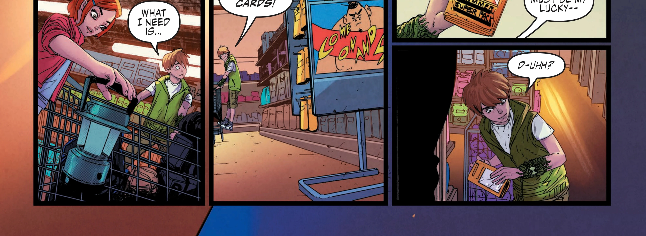 Read Ben 10 chapter 4 image 21 on Lezhin