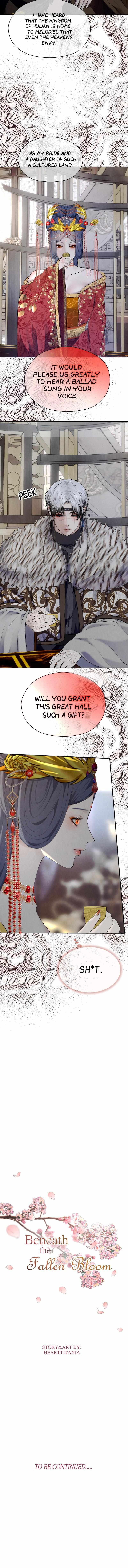 Read Beneath the Fallen Bloom chapter 1 image 12 on Lezhin