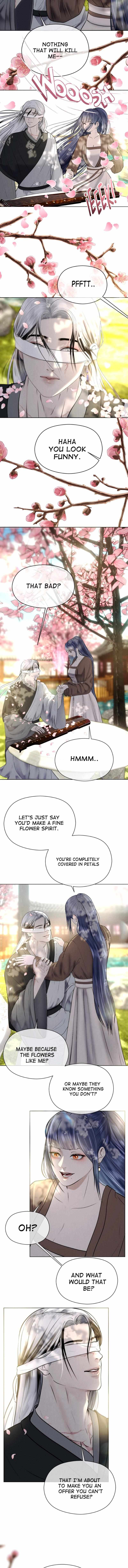 Read Beneath the Fallen Bloom chapter 1 image 4 on Lezhin