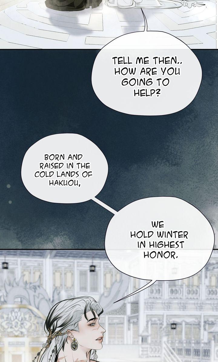Read Beneath the Fallen Bloom chapter 15 image 56 on Lezhin