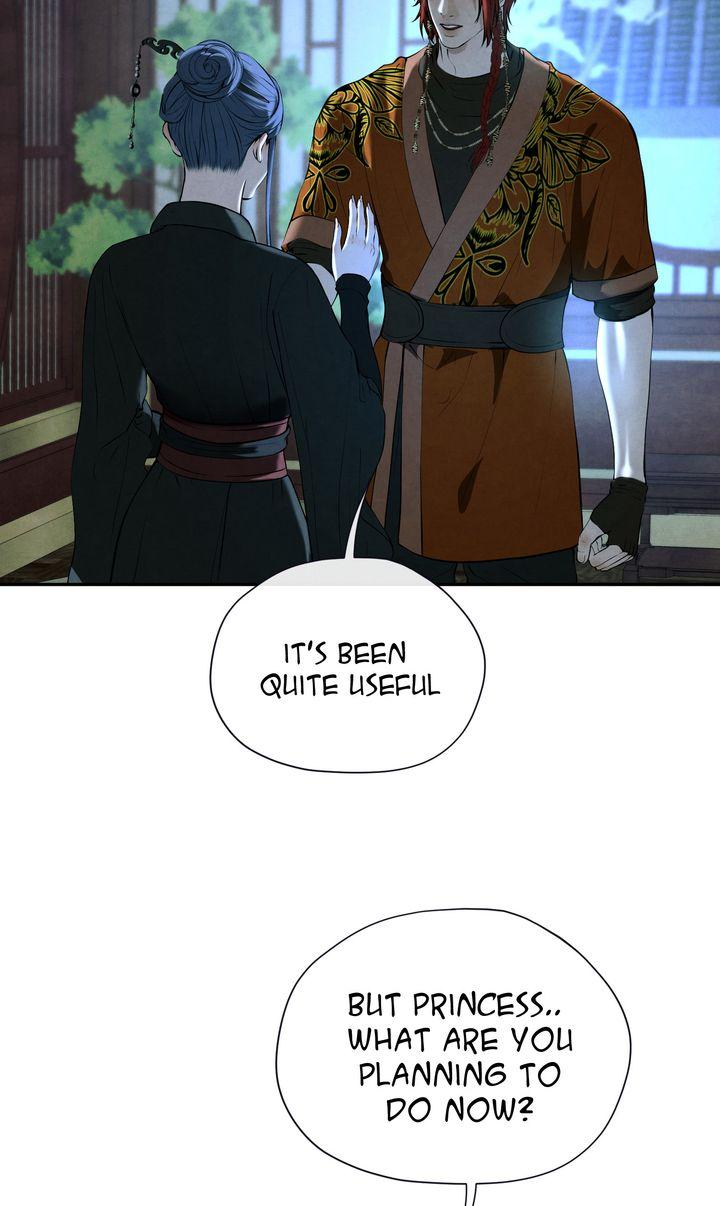 Read Beneath the Fallen Bloom chapter 22 image 13 on Lezhin