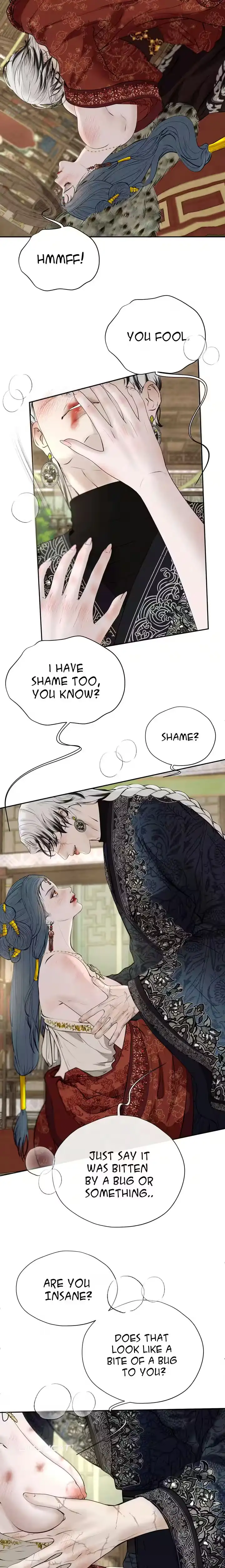 Read Beneath the Fallen Bloom chapter 32 image 3 on Lezhin