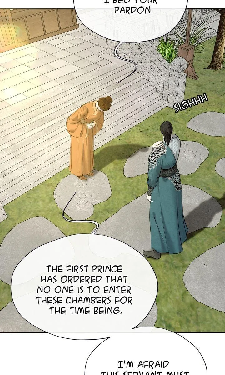 Read Beneath the Fallen Bloom chapter 34 image 36 on Lezhin