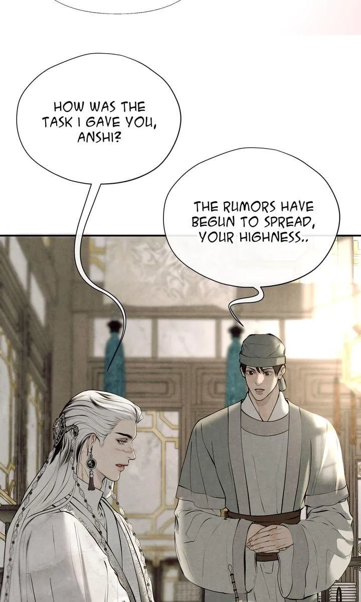 Read Beneath the Fallen Bloom chapter 37 image 55 on Lezhin