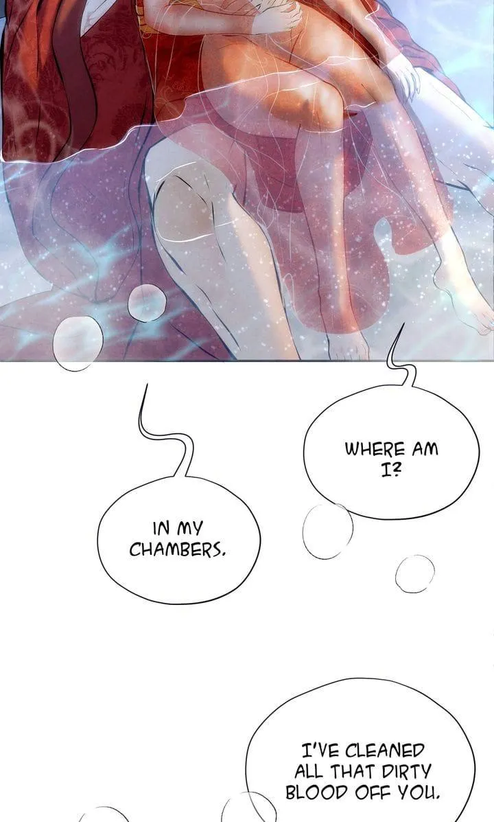 Read Beneath the Fallen Bloom chapter 40 image 55 on Lezhin