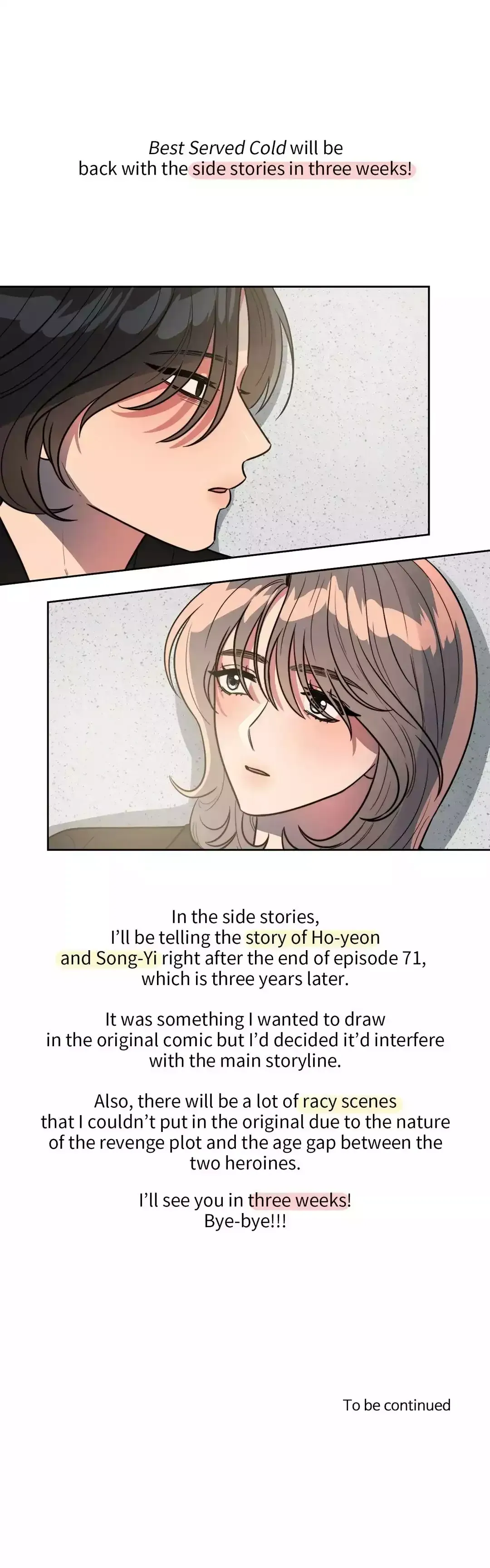 Read Best Served Cold chapter 71.5 image 14 on Lezhin