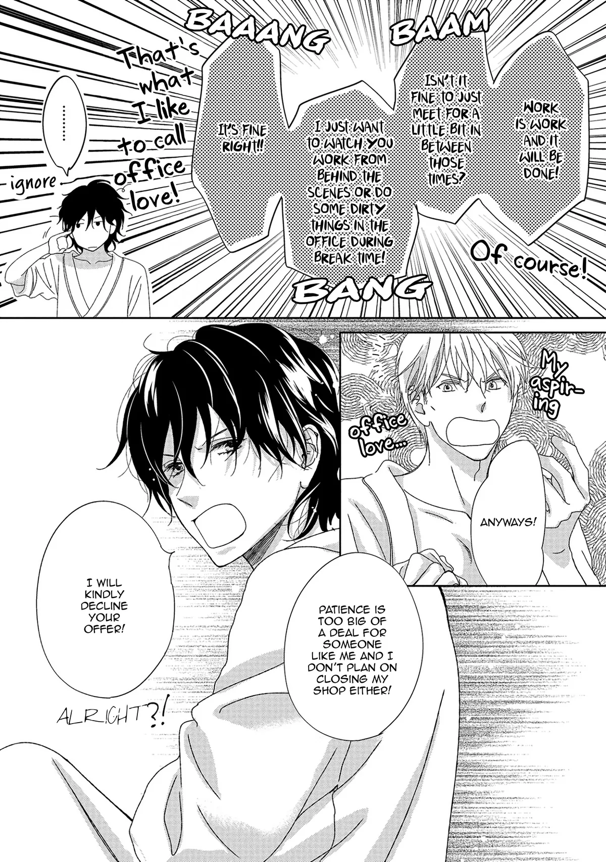 Read Between The Sheets chapter 6.1 image 10 on Lezhin