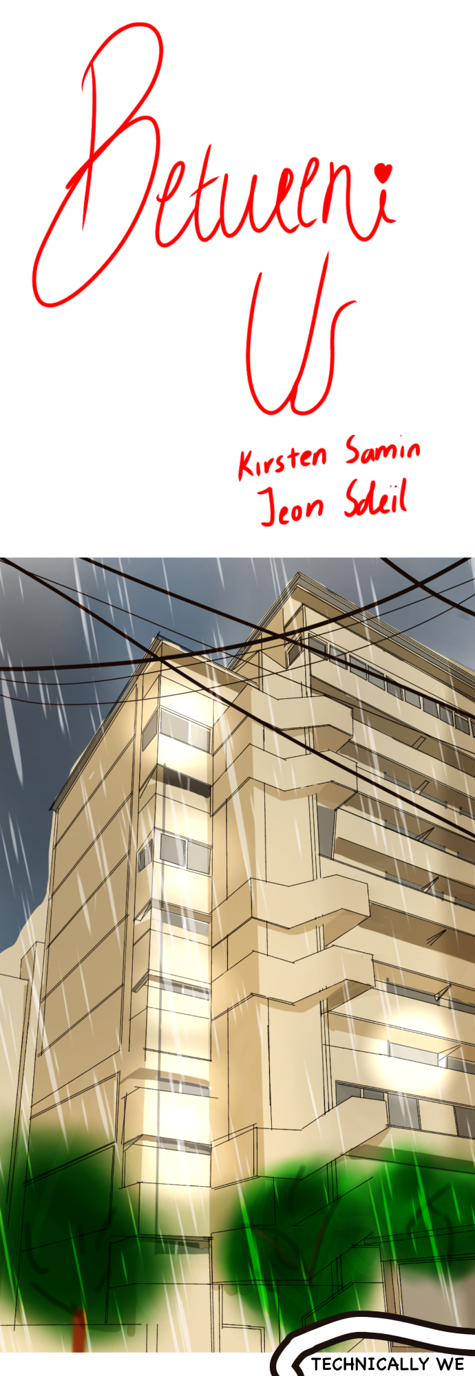 Read Between Us chapter 0 image 0 on Lezhin