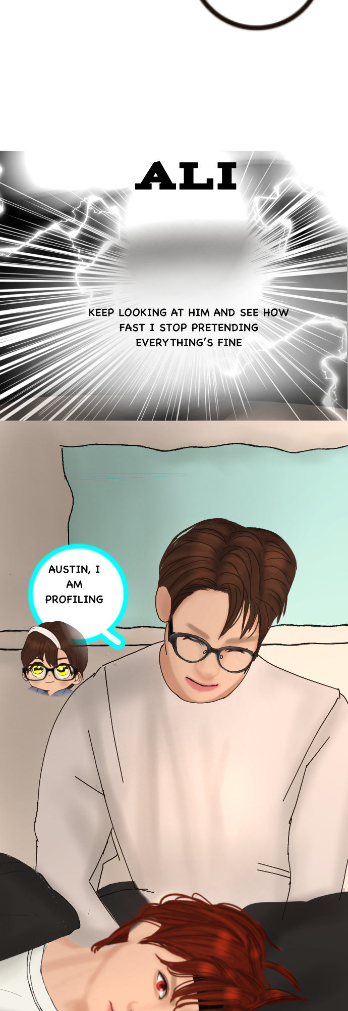 Read Between Us chapter 0 image 3 on Lezhin