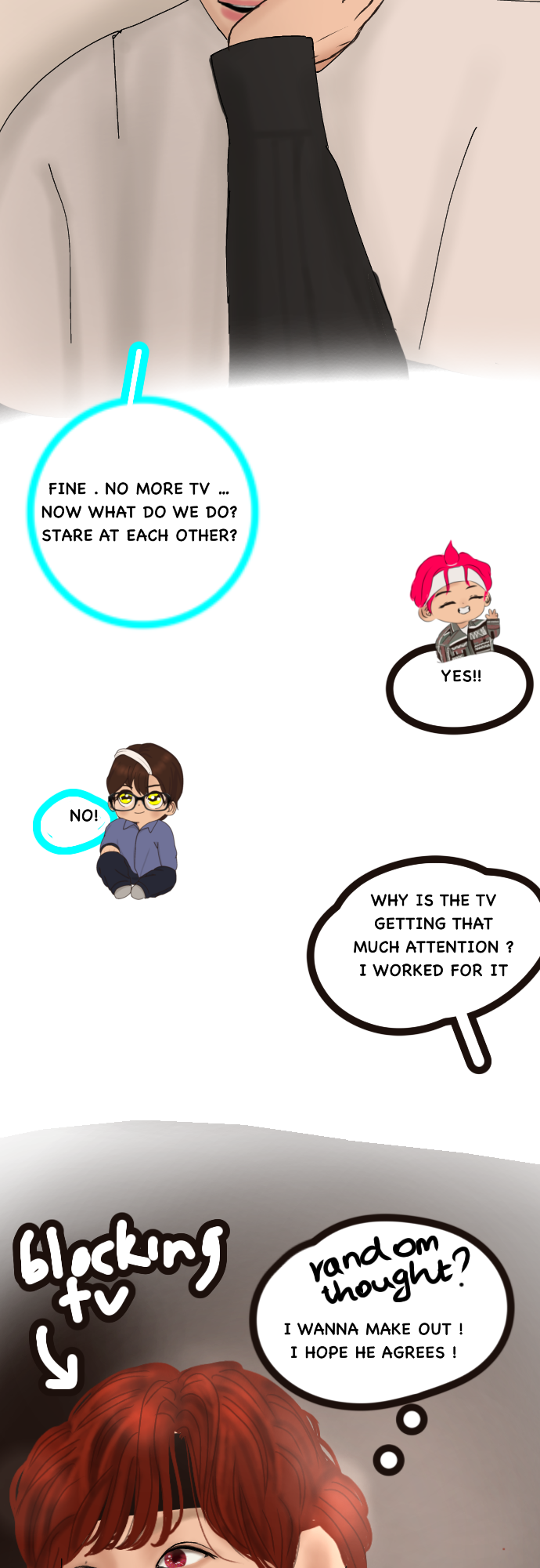 Read Between Us chapter 0 image 6 on Lezhin