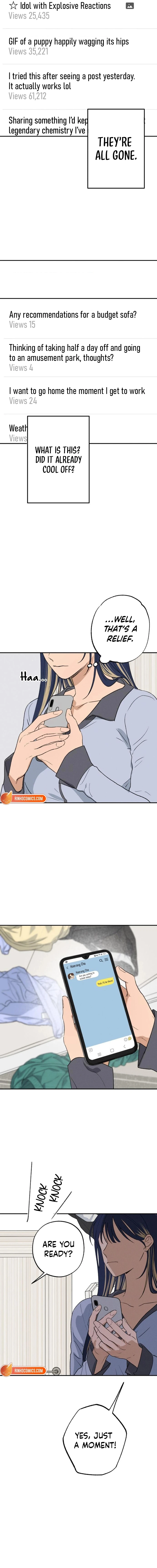 Read Between Us chapter 75 image 16 on Lezhin