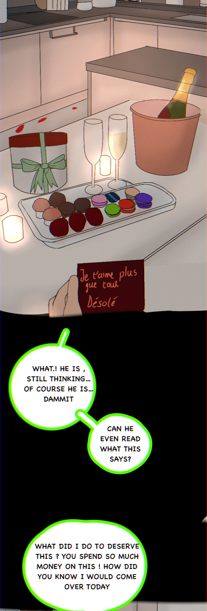 Read Between Us chapter 8 image 6 on Lezhin