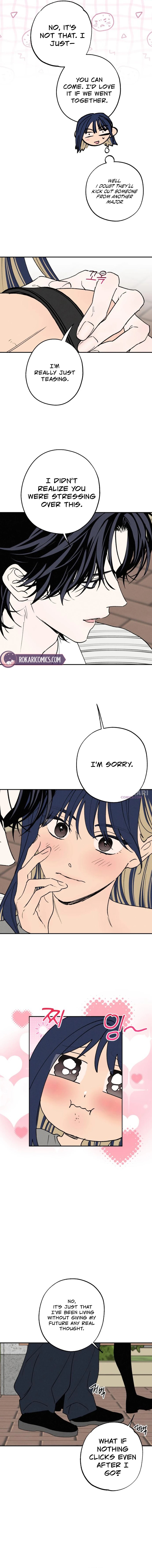 Read Between Us chapter 83 image 7 on Lezhin