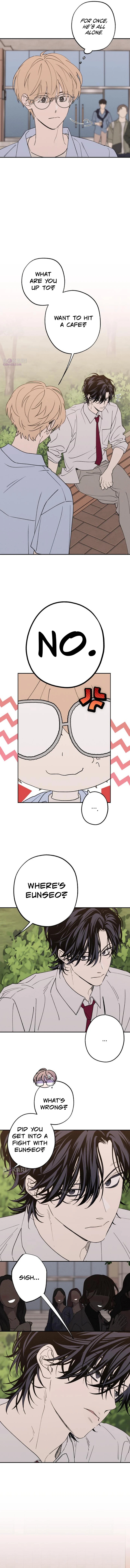 Read Between Us chapter 84 image 8 on Lezhin