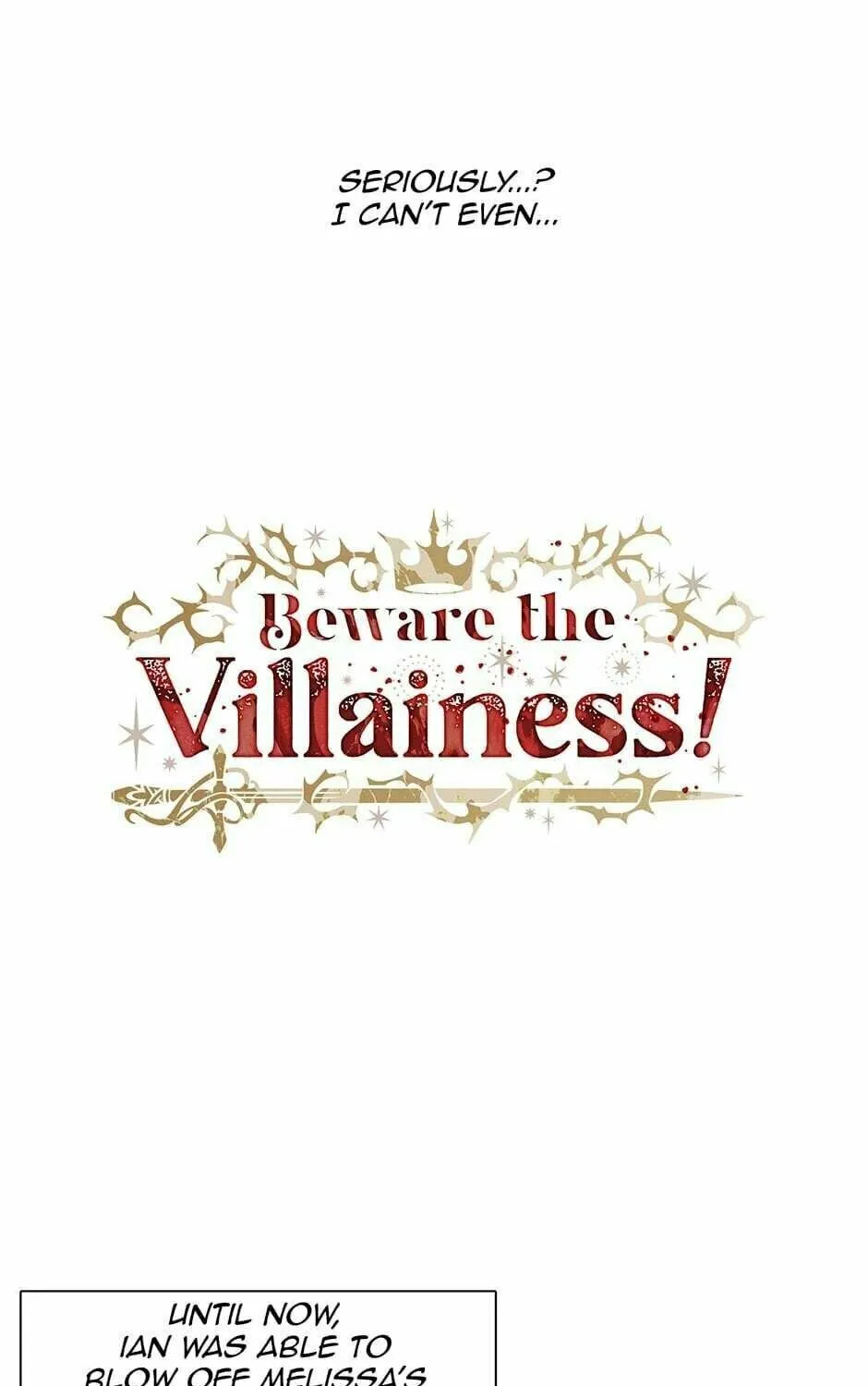 Read Beware the Villainess! chapter 3 image 2 on Lezhin