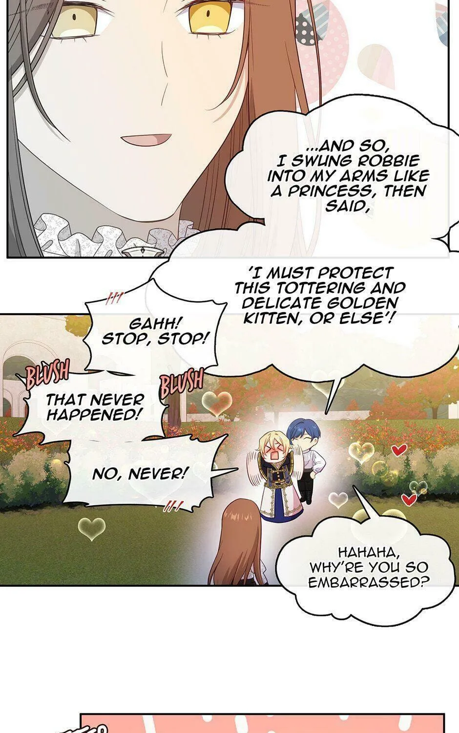 Read Beware the Villainess! chapter 64 image 36 on Lezhin