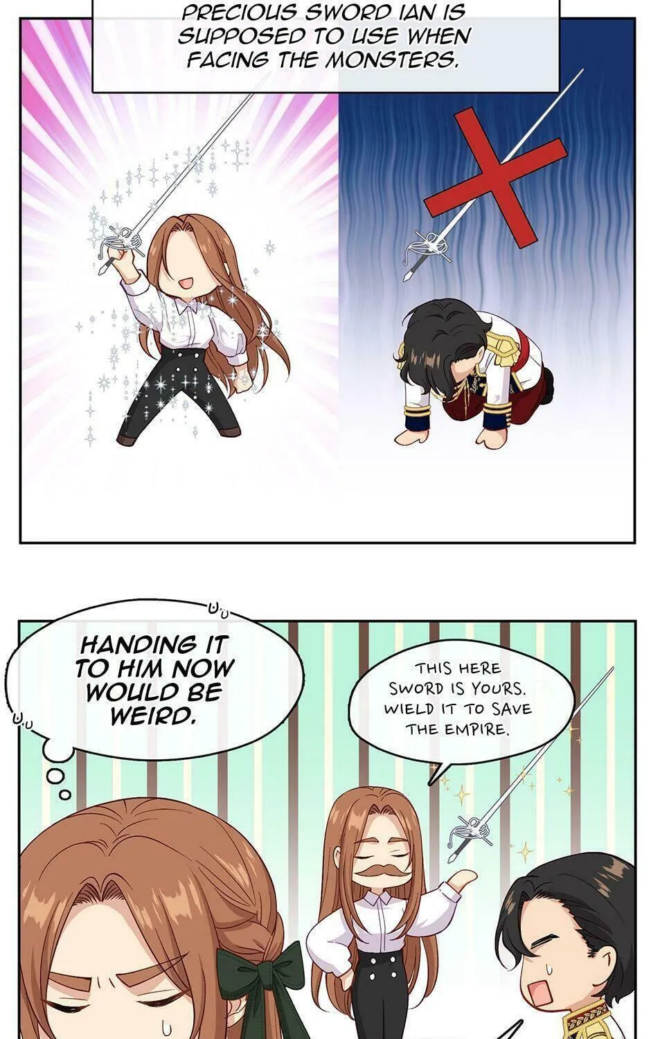 Read Beware the Villainess! chapter 72 image 58 on Lezhin