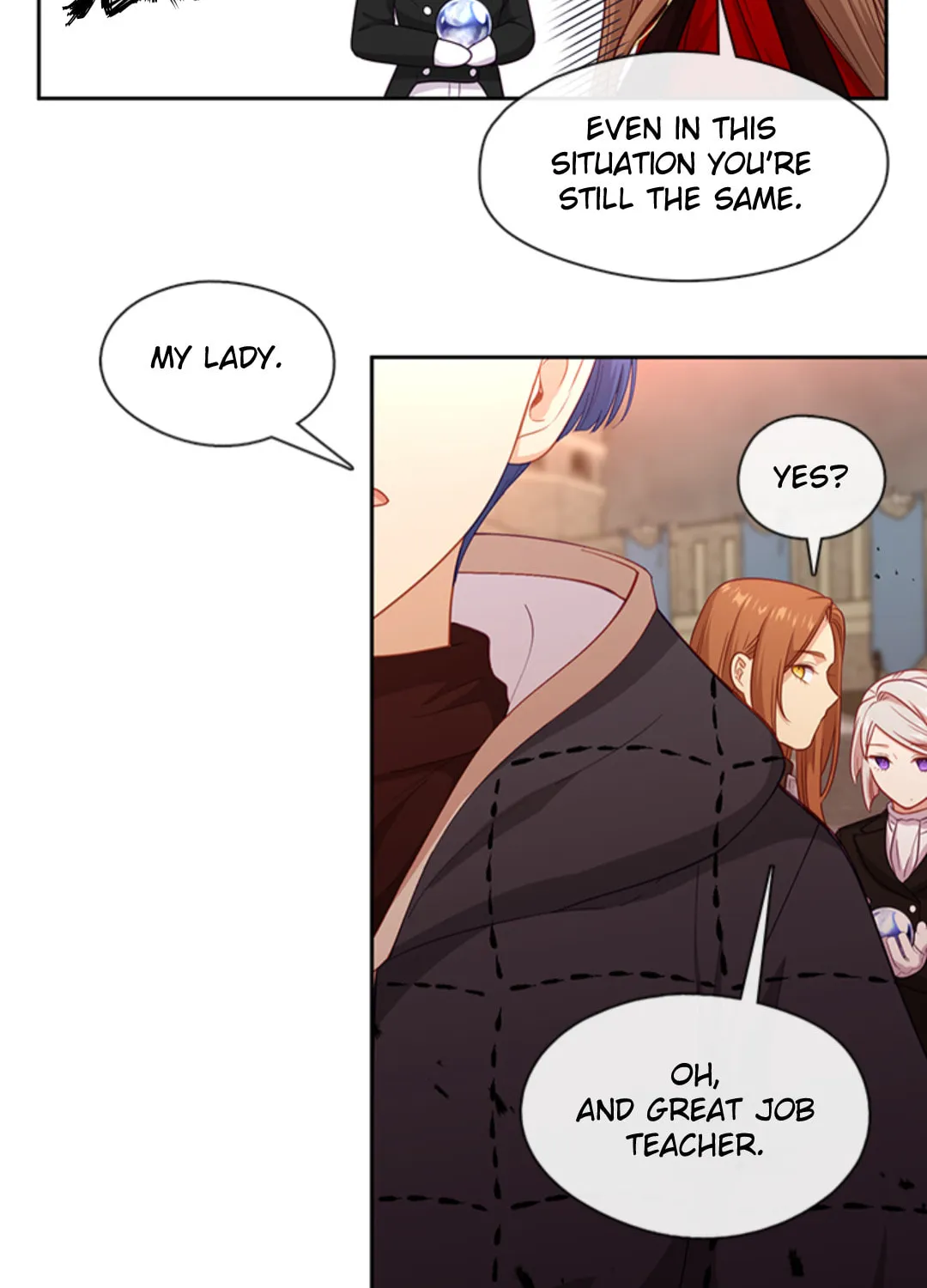 Read Beware the Villainess! chapter 83 image 35 on Lezhin