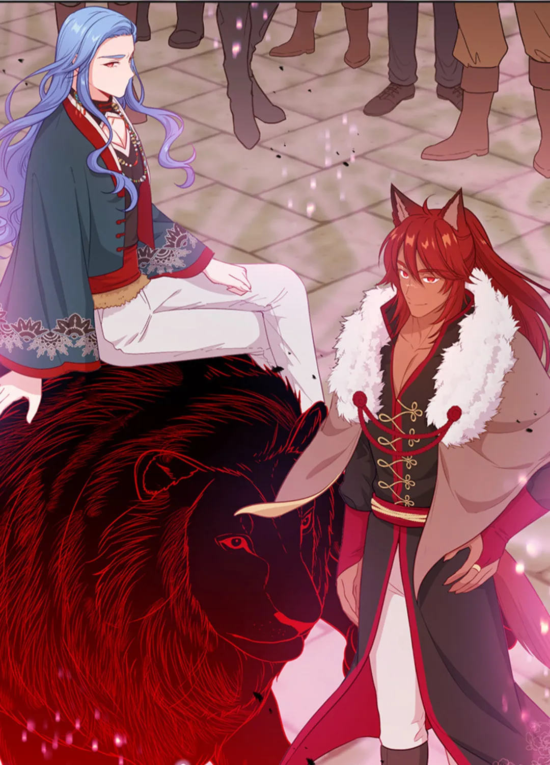 Read Beware the Villainess! chapter 83 image 48 on Lezhin