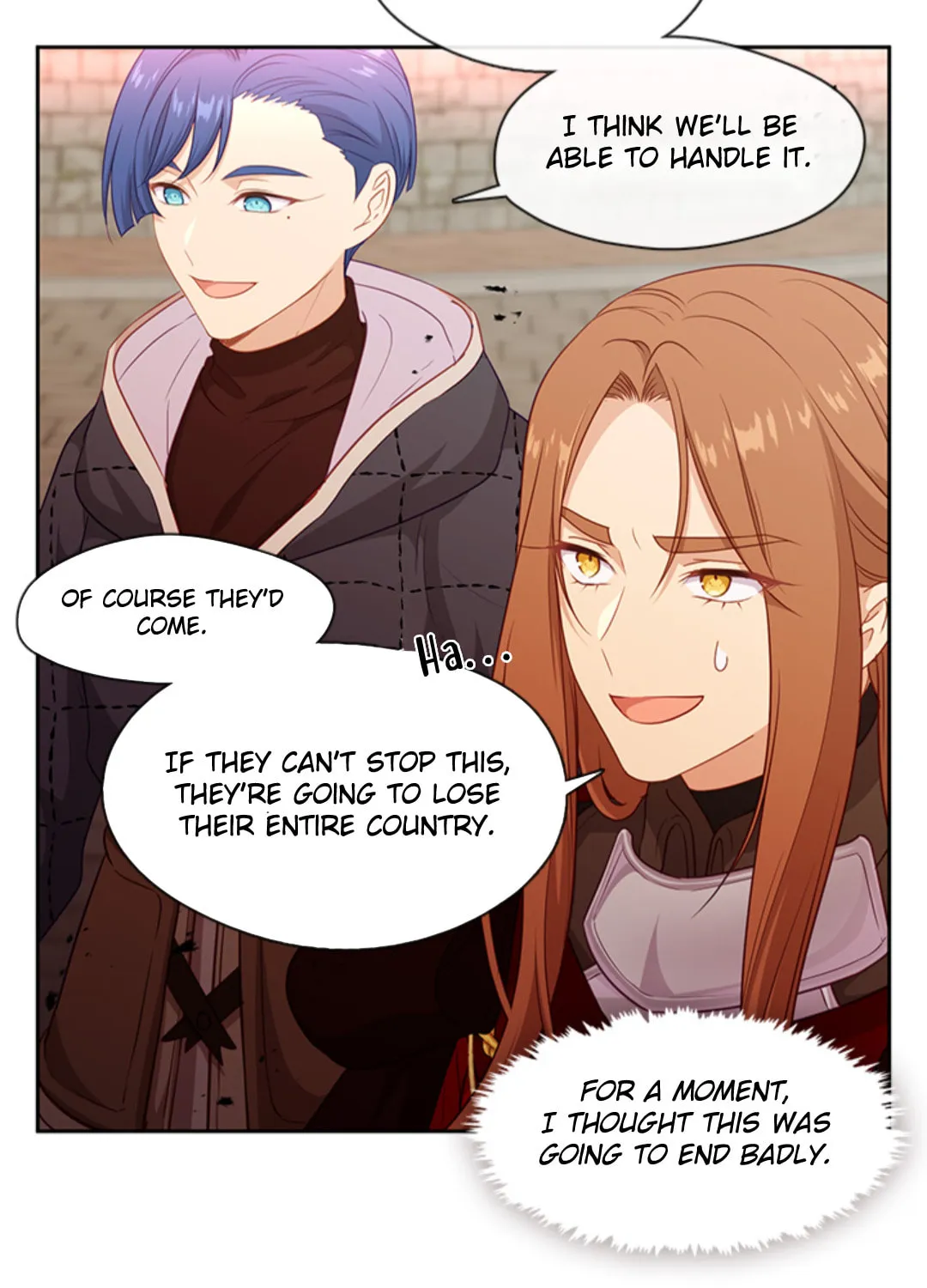Read Beware the Villainess! chapter 83 image 57 on Lezhin