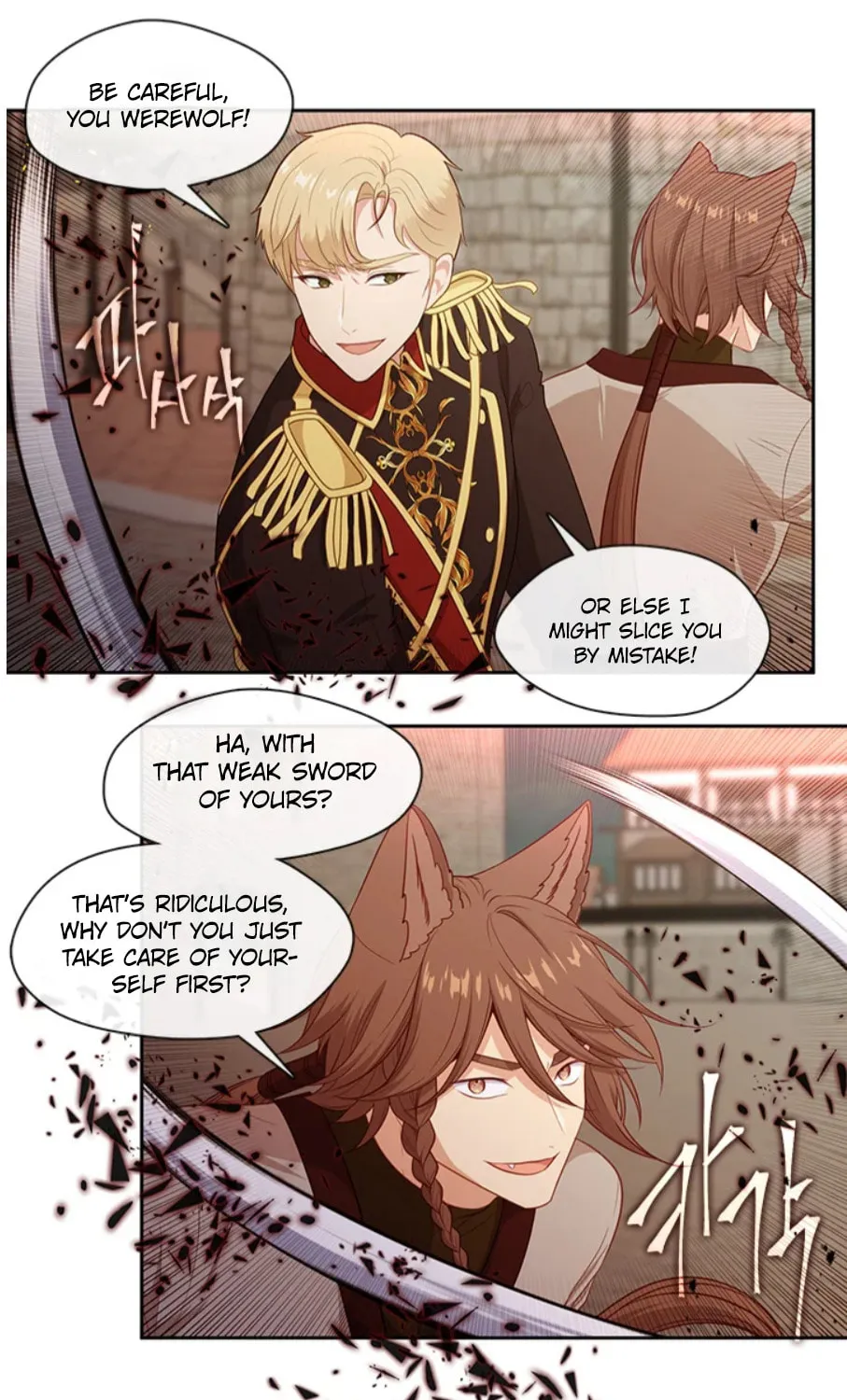 Read Beware the Villainess! chapter 84 image 18 on Lezhin
