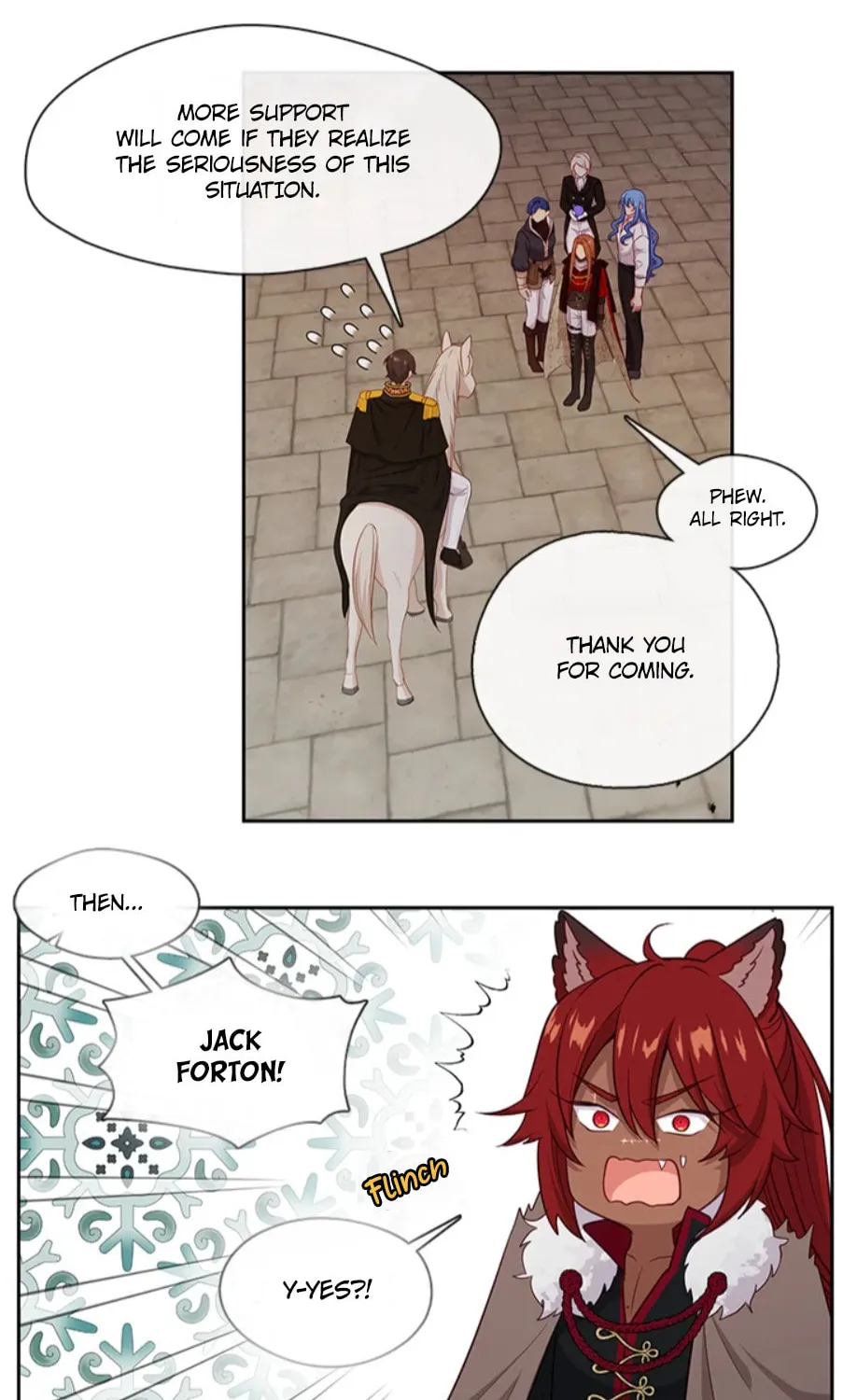 Read Beware the Villainess! chapter 84 image 8 on Lezhin