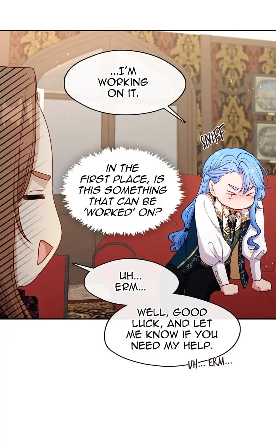 Read Beware the Villainess! chapter 94 image 30 on Lezhin