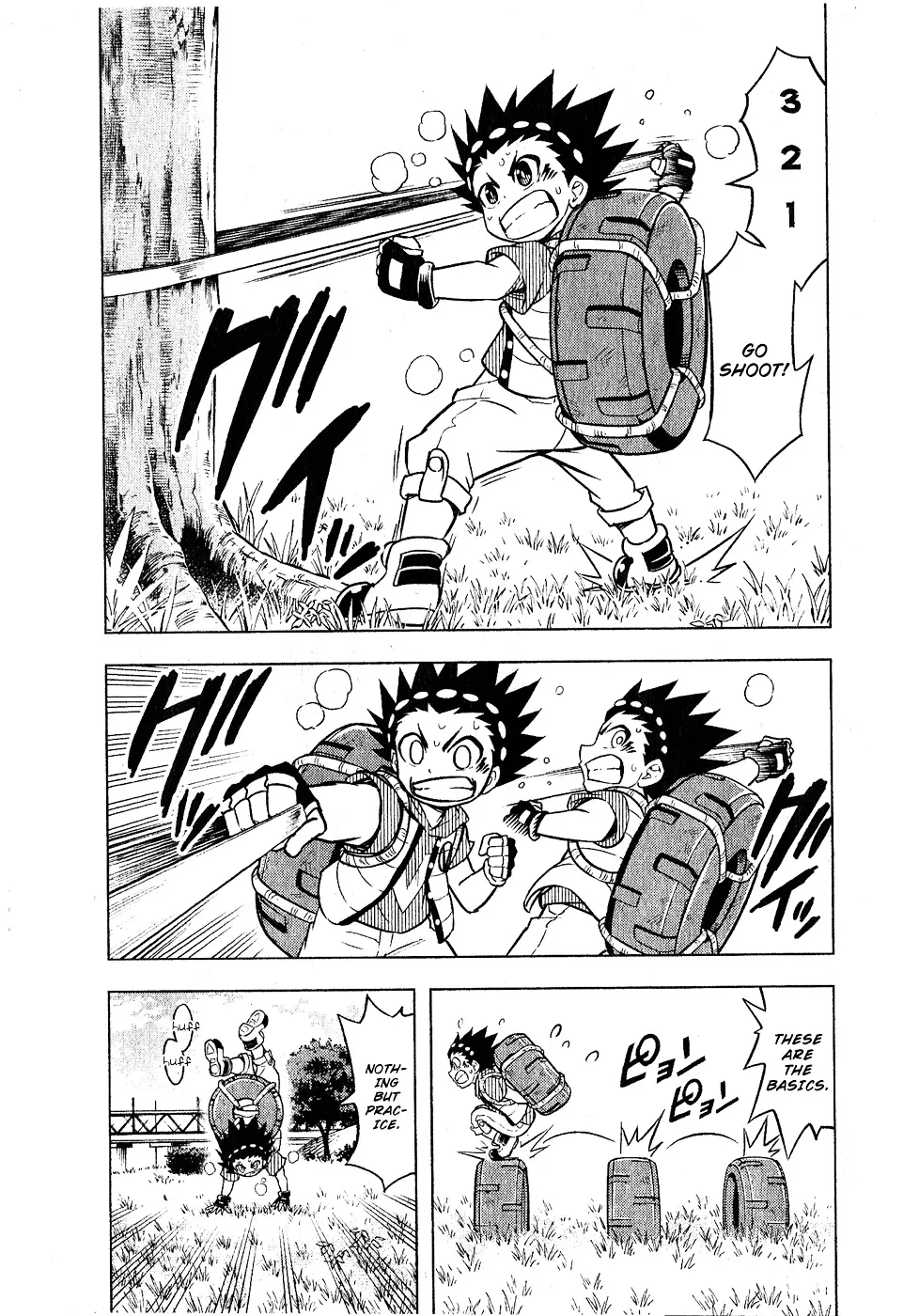 Read Beyblade Burst chapter 1 image 14 on Lezhin