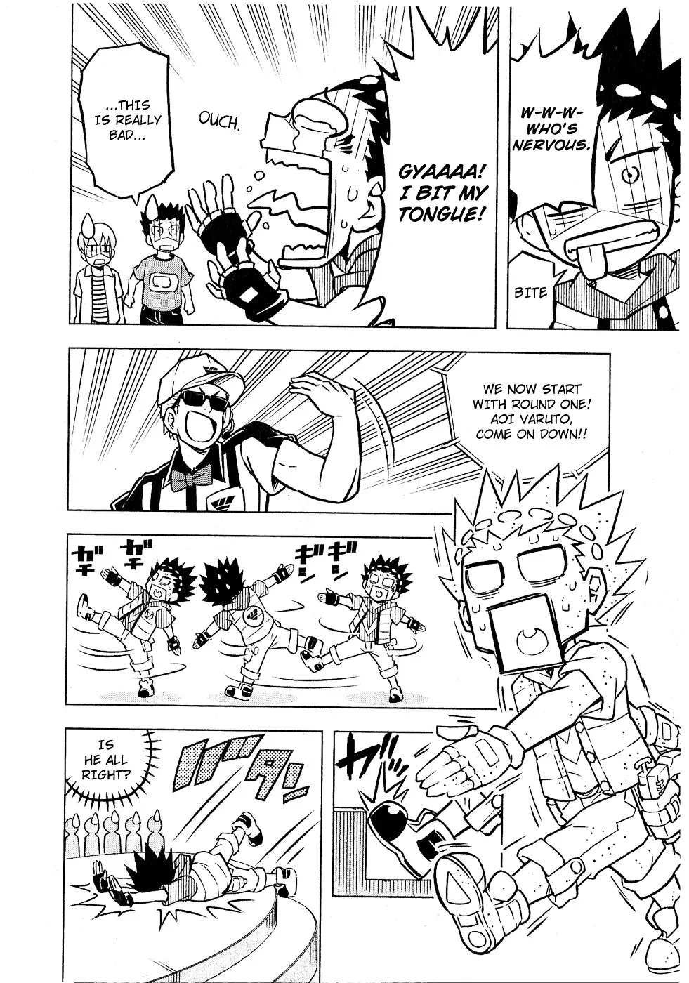 Read Beyblade Burst chapter 1 image 17 on Lezhin