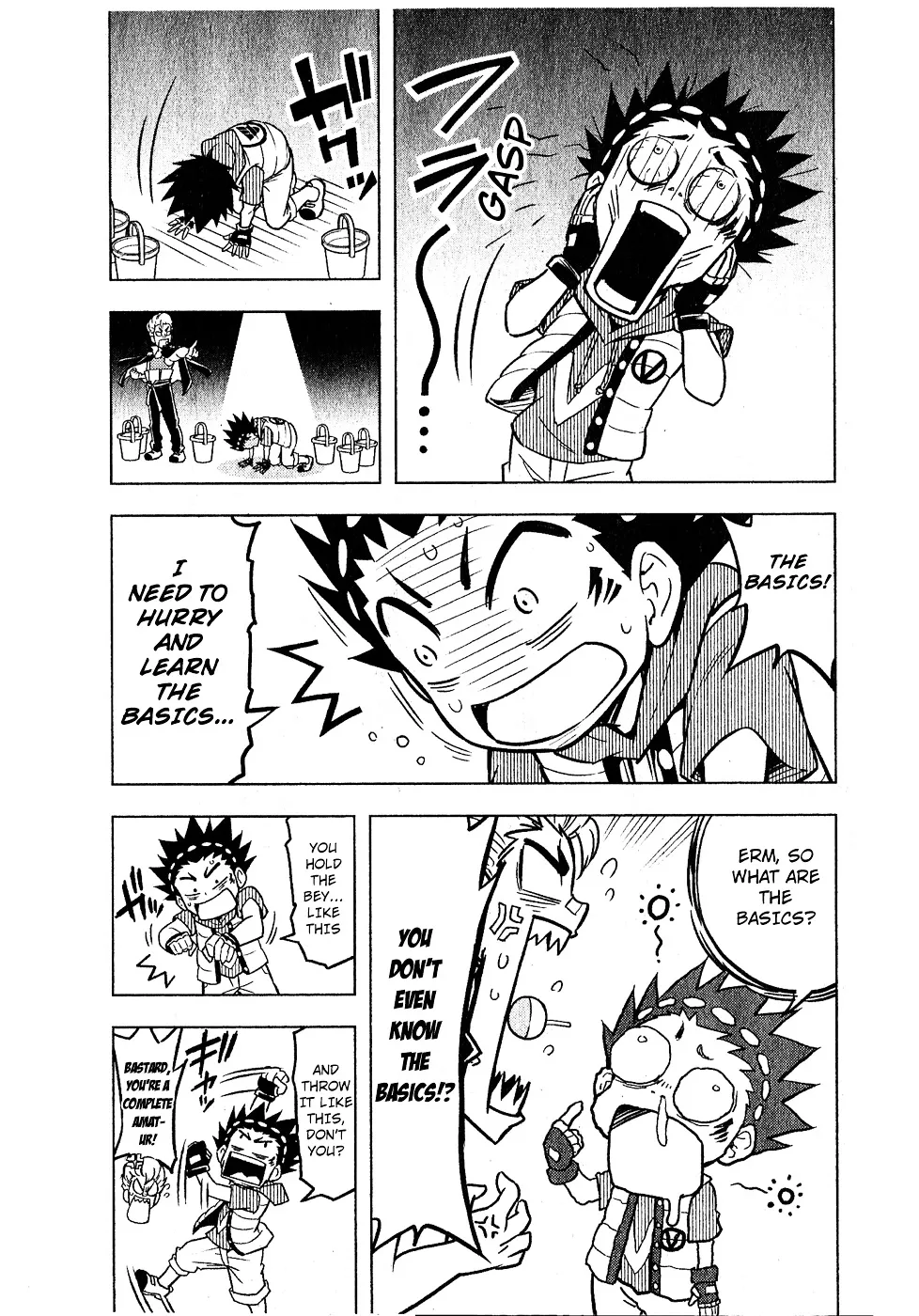 Read Beyblade Burst chapter 1 image 8 on Lezhin