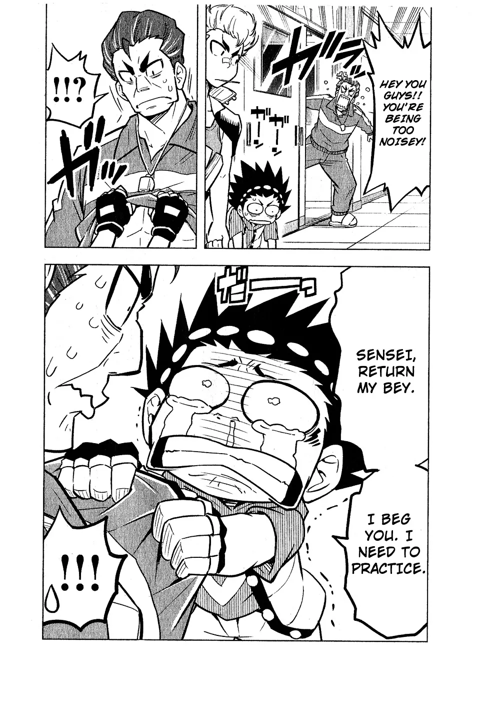 Read Beyblade Burst chapter 1 image 9 on Lezhin
