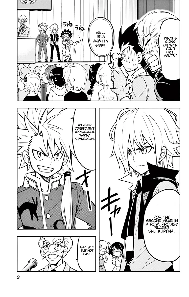 Beyblade Burst Chapter 10 page 4 - 