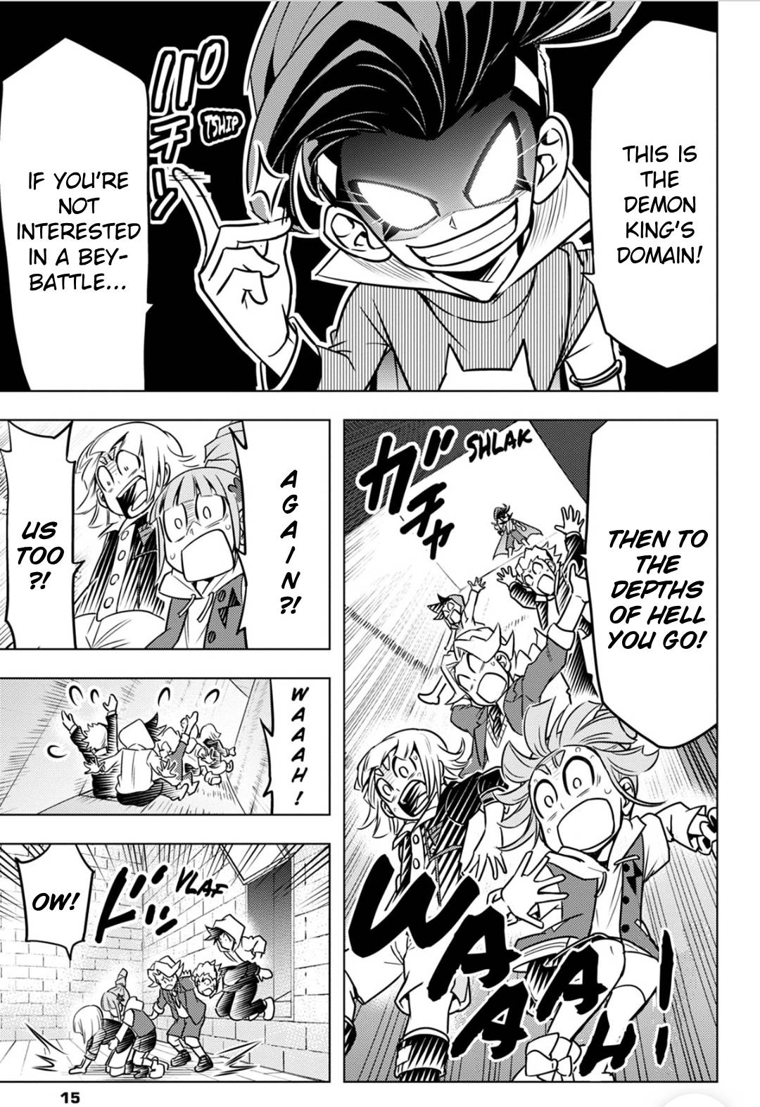 Read Beyblade Burst chapter 100 image 11 on Lezhin