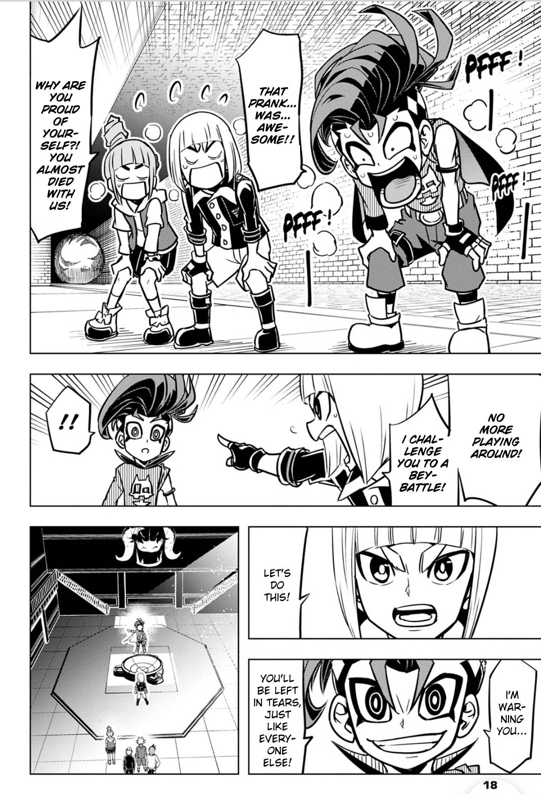 Read Beyblade Burst chapter 100 image 14 on Lezhin