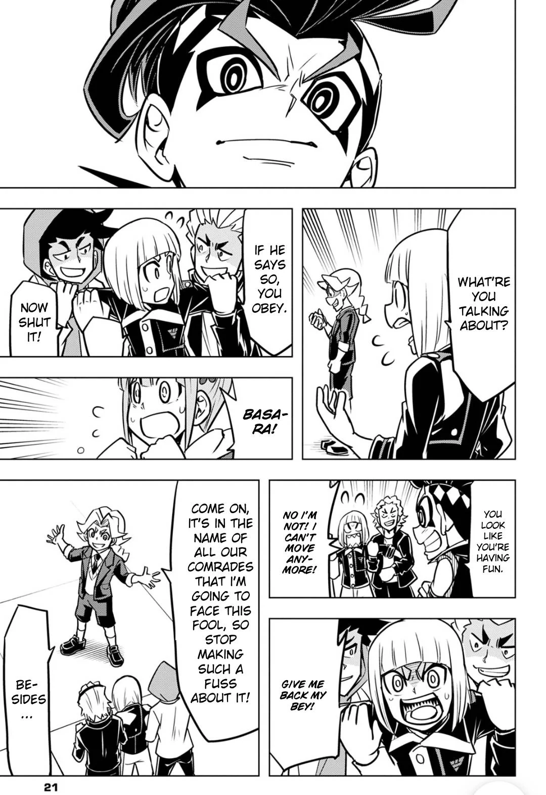 Read Beyblade Burst chapter 100 image 17 on Lezhin