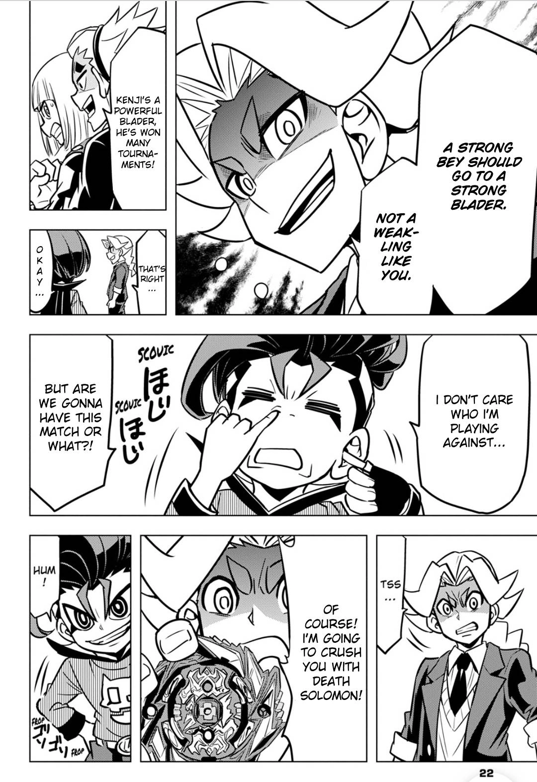 Read Beyblade Burst chapter 100 image 18 on Lezhin