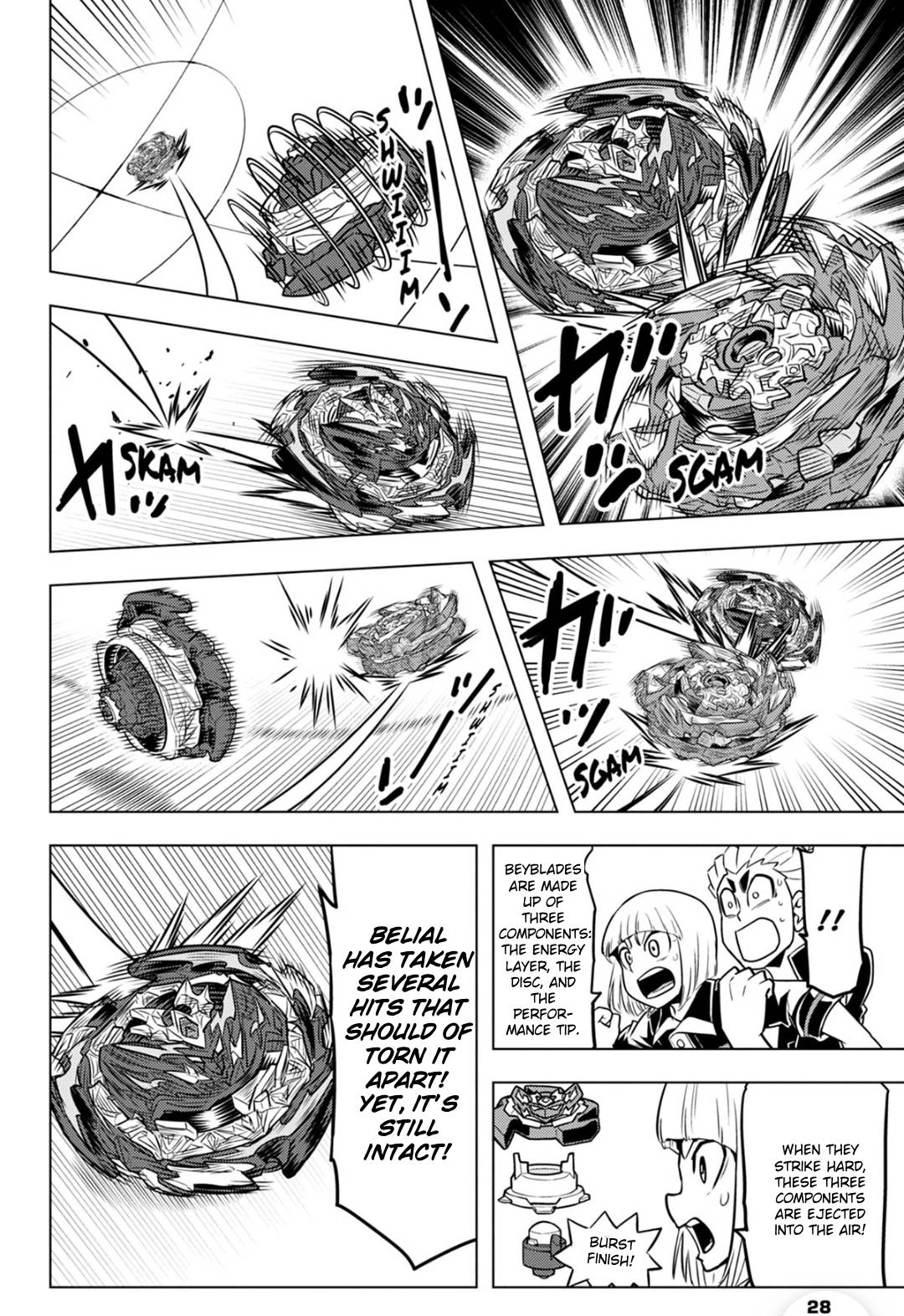Read Beyblade Burst chapter 100 image 24 on Lezhin