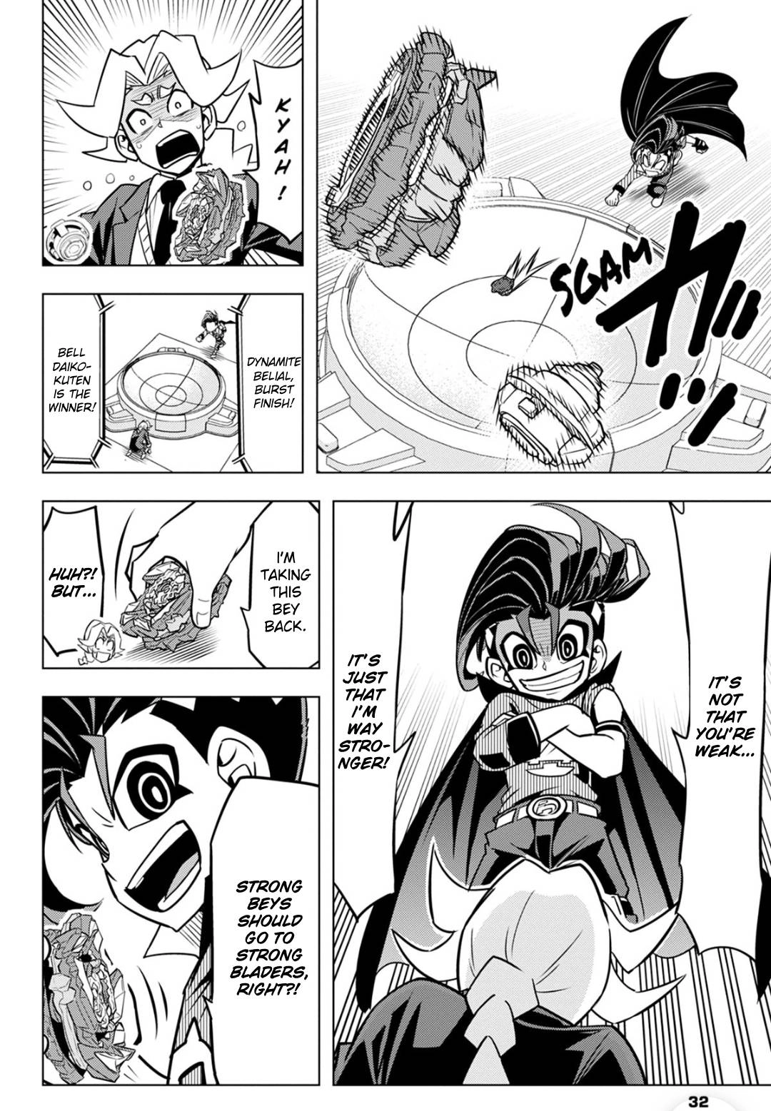 Read Beyblade Burst chapter 100 image 28 on Lezhin
