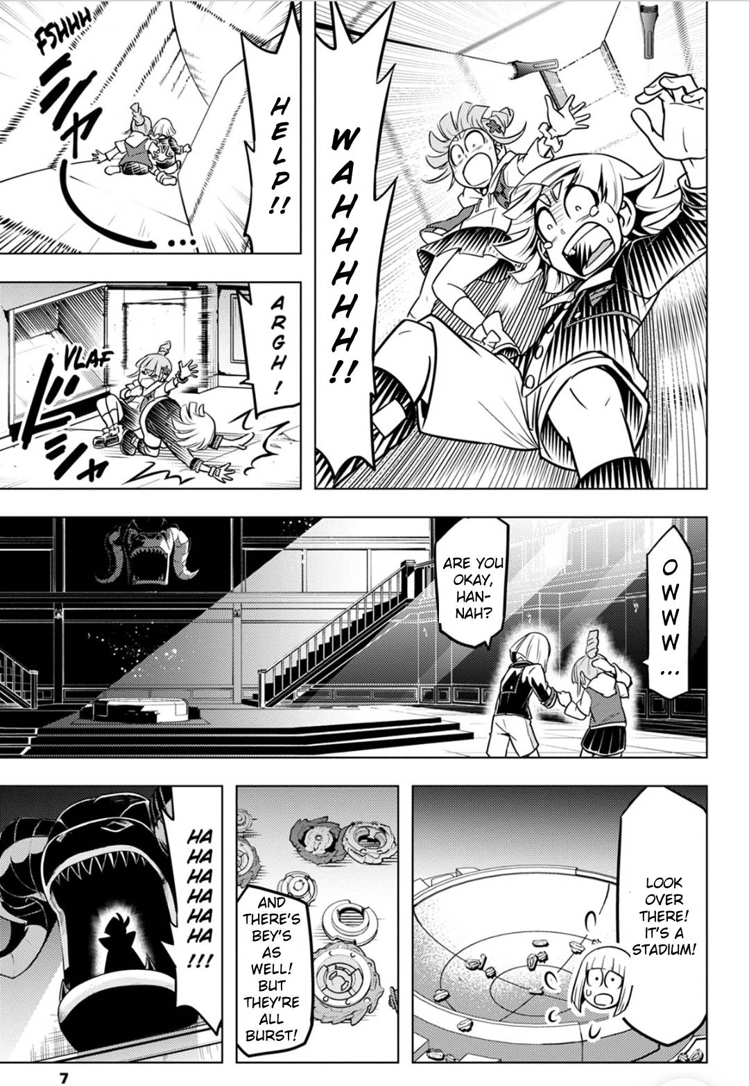 Read Beyblade Burst chapter 100 image 3 on Lezhin