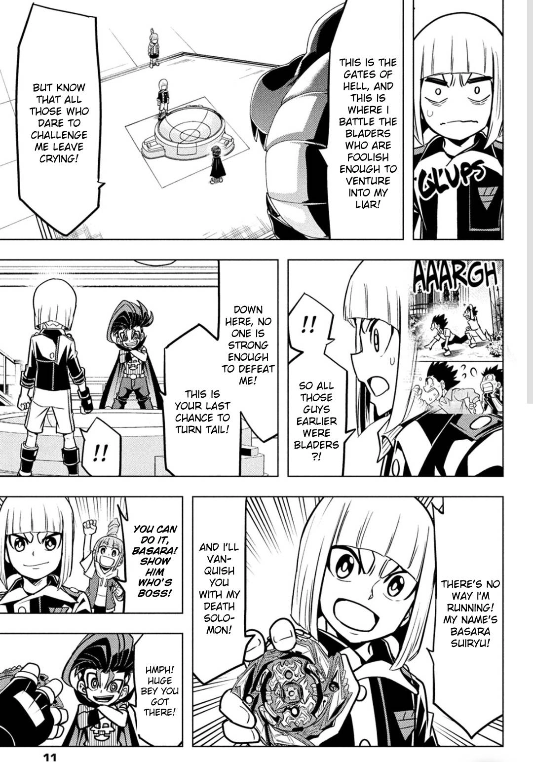 Read Beyblade Burst chapter 100 image 7 on Lezhin