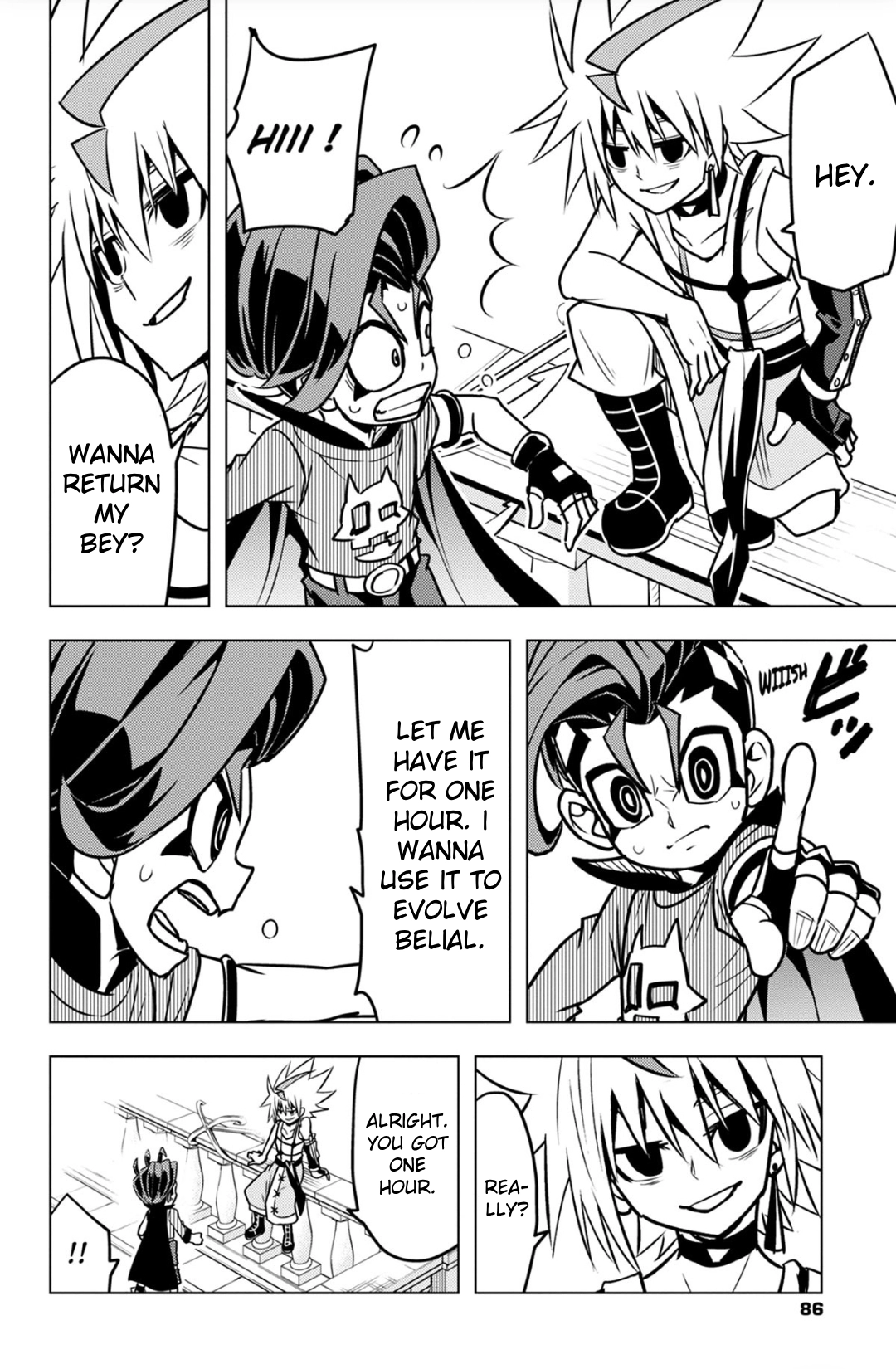 Read Beyblade Burst chapter 102 image 17 on Lezhin