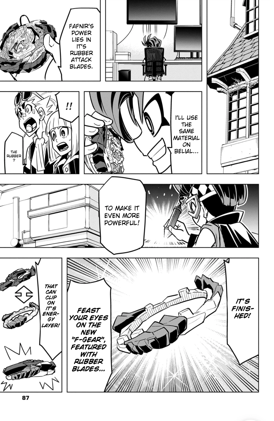 Read Beyblade Burst chapter 102 image 18 on Lezhin