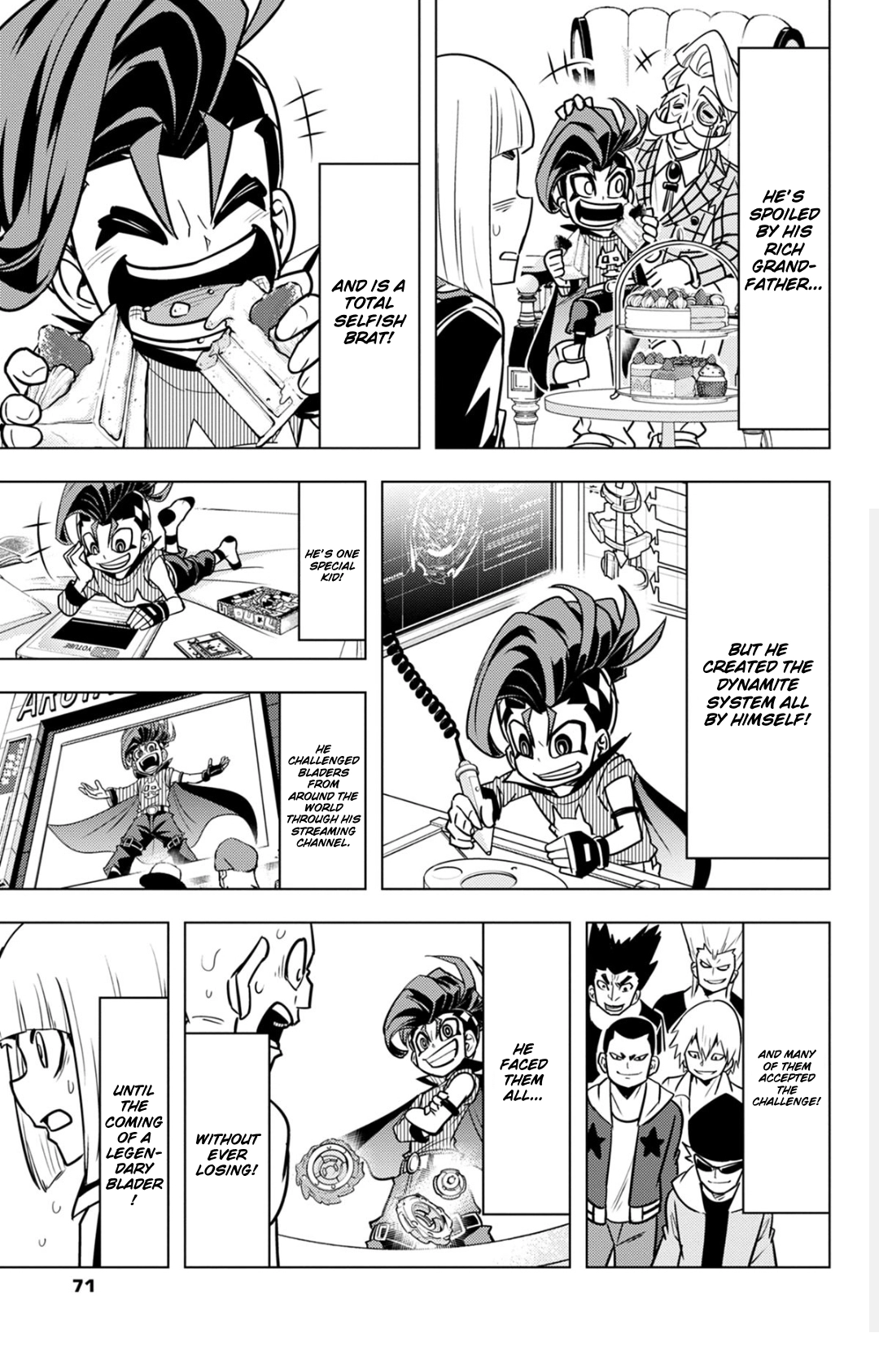Read Beyblade Burst chapter 102 image 2 on Lezhin
