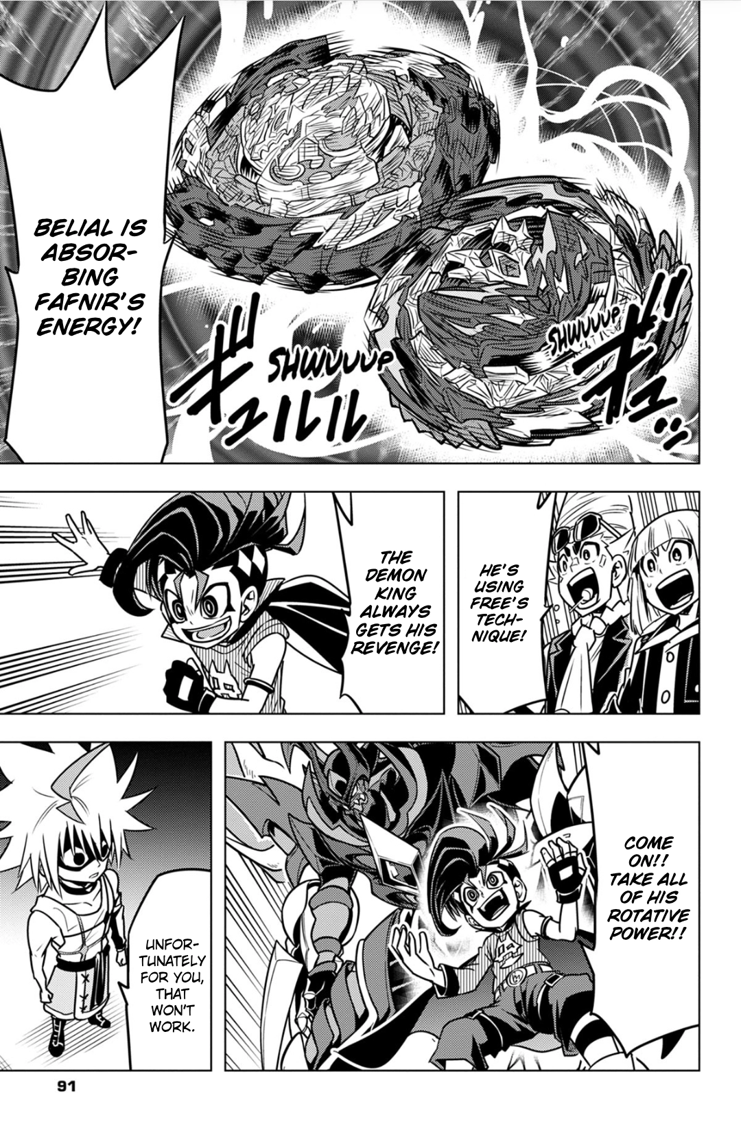 Read Beyblade Burst chapter 102 image 22 on Lezhin