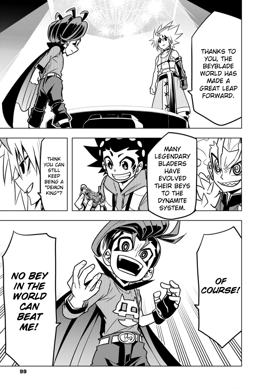 Read Beyblade Burst chapter 102 image 30 on Lezhin