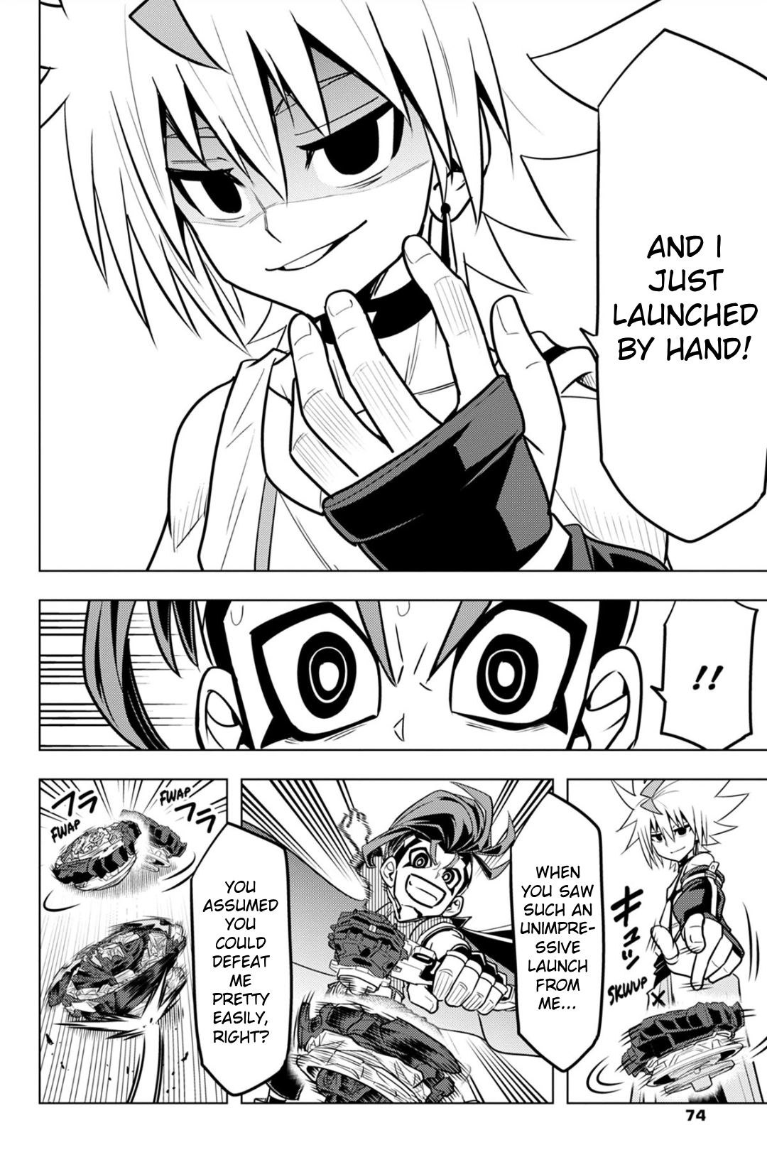Read Beyblade Burst chapter 102 image 5 on Lezhin