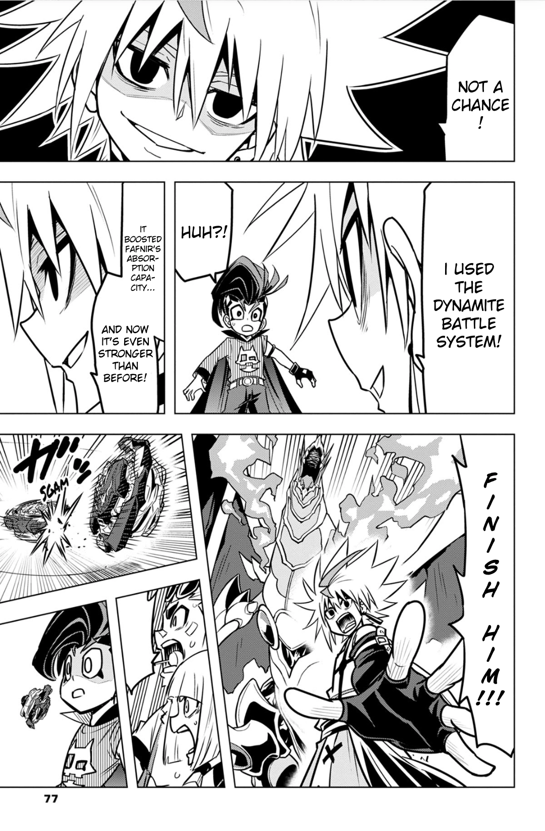 Read Beyblade Burst chapter 102 image 8 on Lezhin