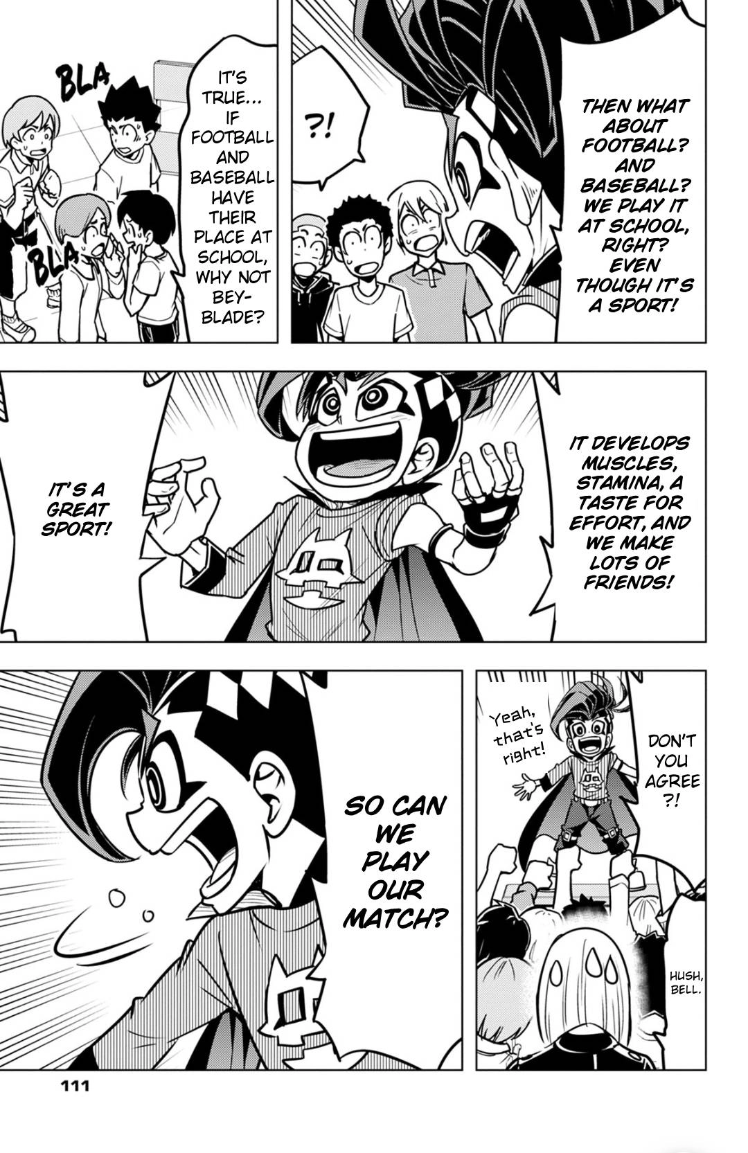 Read Beyblade Burst chapter 103 image 11 on Lezhin