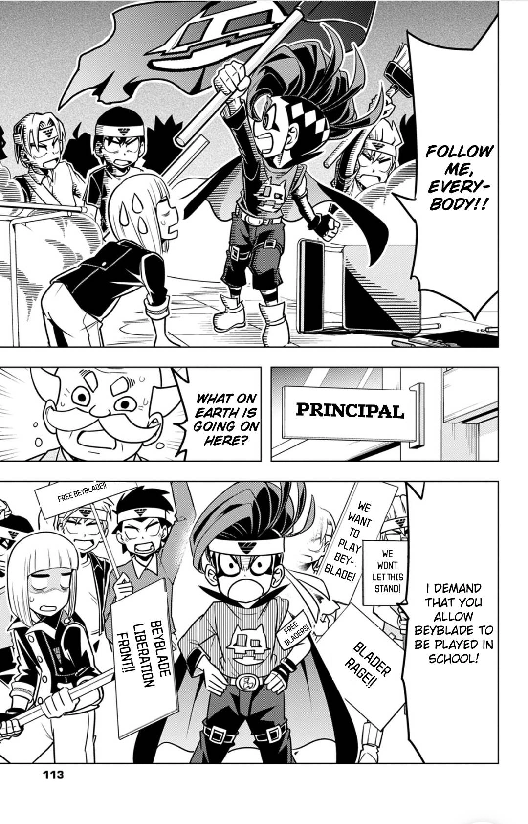 Read Beyblade Burst chapter 103 image 13 on Lezhin